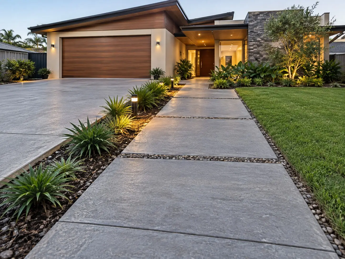 Concrete Footpath in Cairns