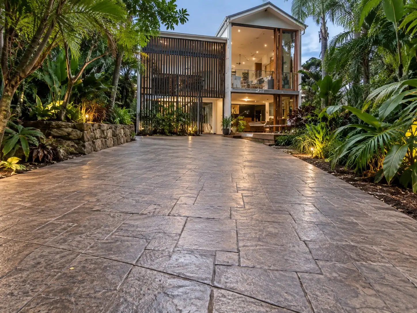 Stamped concrete contractors Cairns