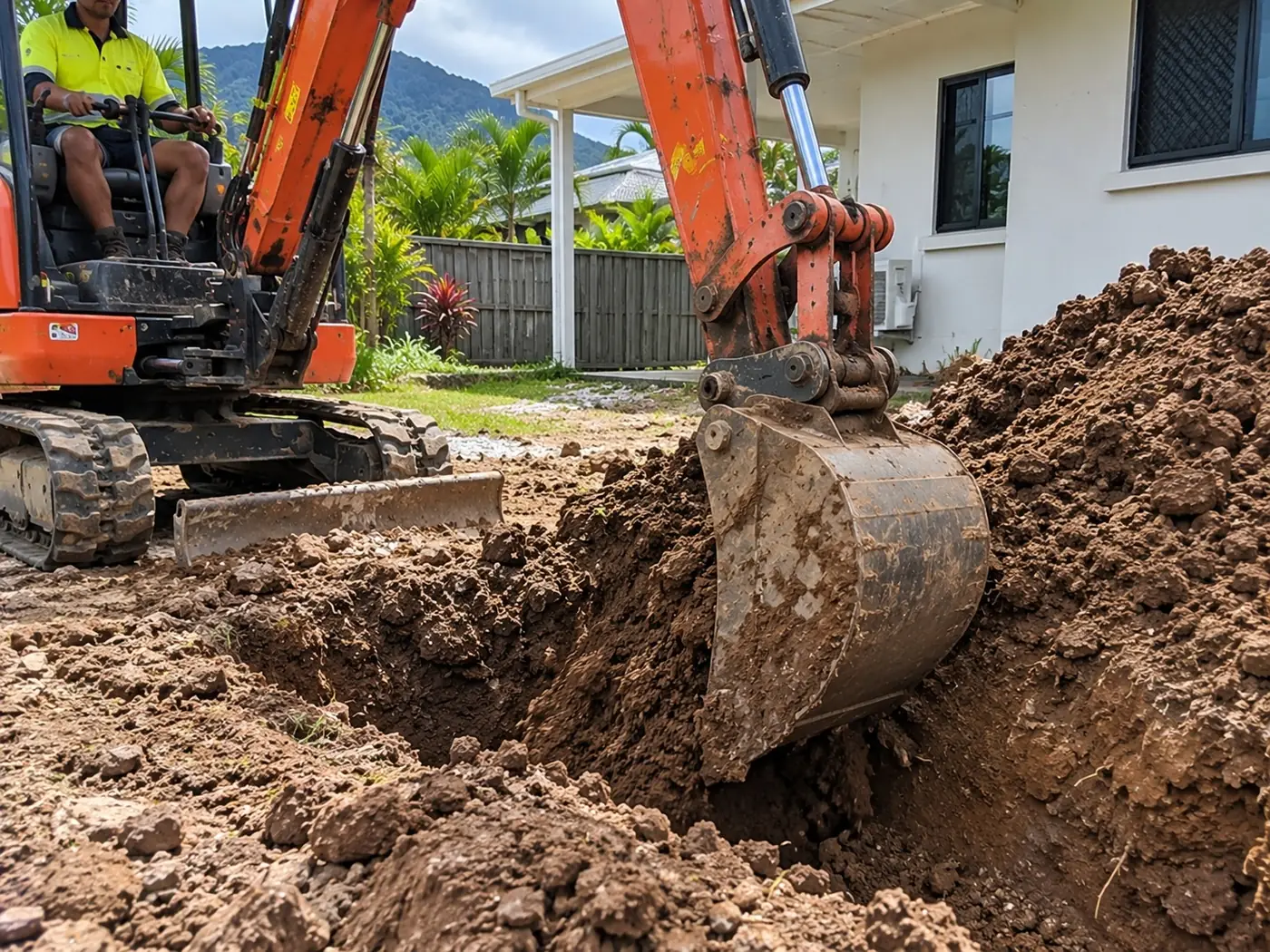 Digging in Cairns